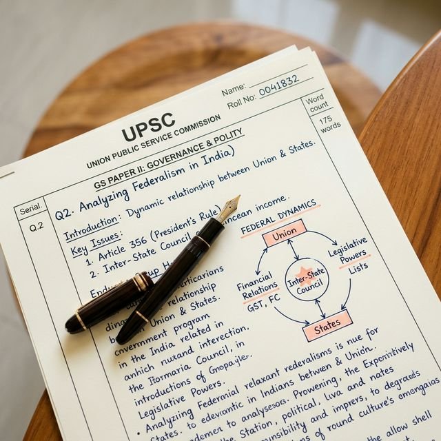 UPSC Mains Answer Writing: The Roundtable Framework for High-Scoring GS Answers